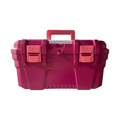 Caja de Herramientas con Set de 89 Piezas en Fucsia - Wadfow