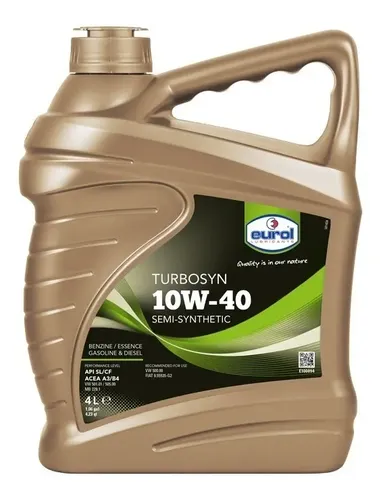 EUROL 10W40 TURBOSYN A3/B4 4 LTS