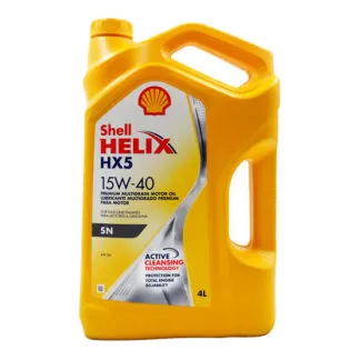 SHELL HELIX 15W40 HX5 4 LTS